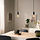 TRÅDFRI/SUNNEBY - lampu gantung dengan bohlam, hitam/pintar putih hangat | IKEA Indonesia - PE906893_S1
