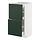 METOD/MAXIMERA - base cab with 2 fronts/3 drawers, white/Havstorp deep green, 40x37x80 cm | IKEA Indonesia - PE939091_S1