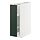 METOD/MAXIMERA - base cabinet/pull-out int fittings, white/Havstorp deep green, 20x60x80 cm | IKEA Indonesia - PE939113_S1