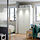 PAX/LINNABERG - wardrobe combination, white/patterned, 100x60x201 cm | IKEA Indonesia - PE970321_S1