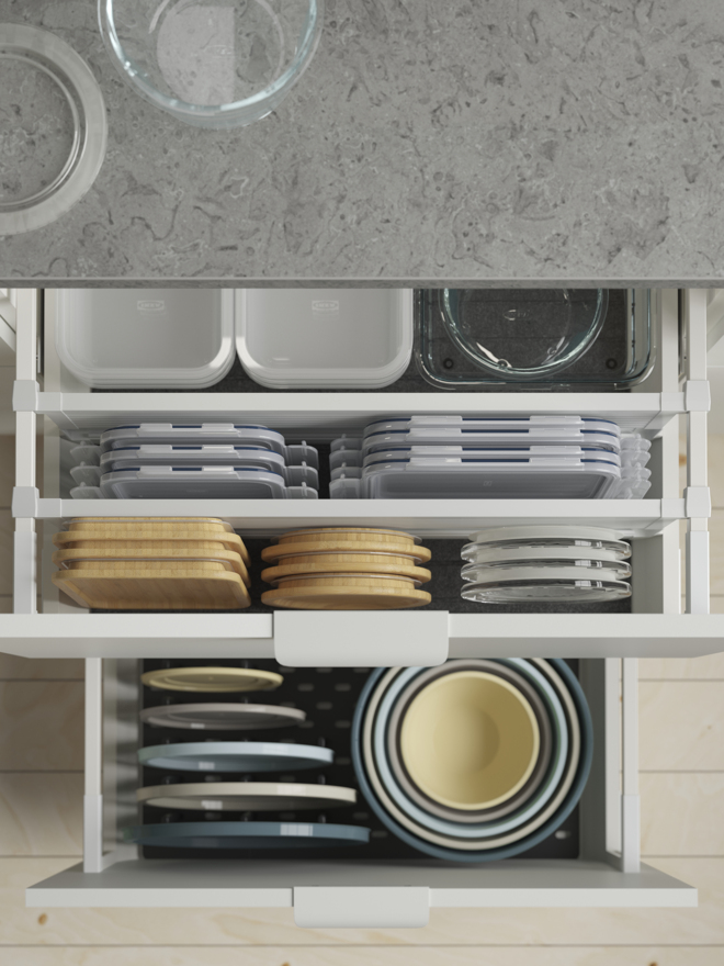 UPPDATERA pegboard drawer organiser