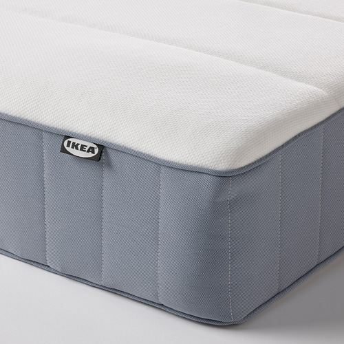 MALM bed frame with mattress