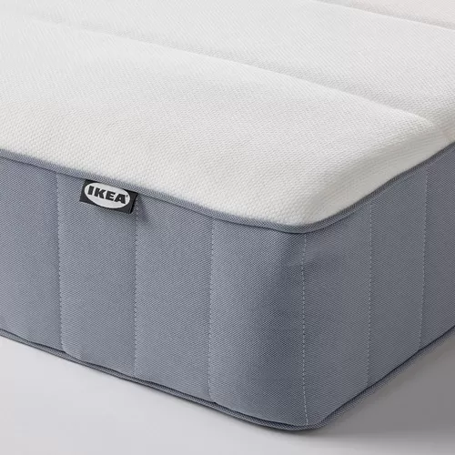MALM bed frame with mattress