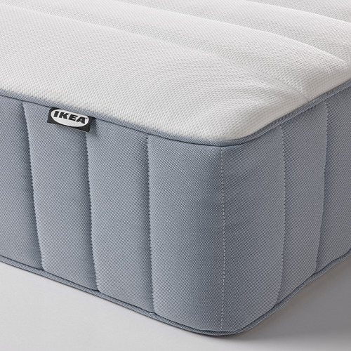 MALM bed frame with mattress