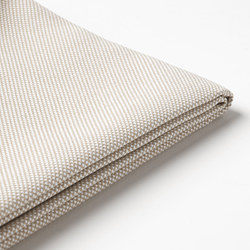 FRÖSÖN - Cover for seat/back cushion, outdoor beige, 116x45 cm