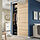 MEHAMN/SKYTTA - kombinasi pintu geser, putih/dua sisi efek kayu oak diwarnai putih, 152x240 cm | IKEA Indonesia - PE825295_S1