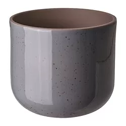 BUSKKAPRIFOL - Pot tanaman, dalam/luar ruang/abu-abu biru, 15 cm