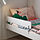 NATTAPA/SLÄKT bed frame w guard rail+slat bd base