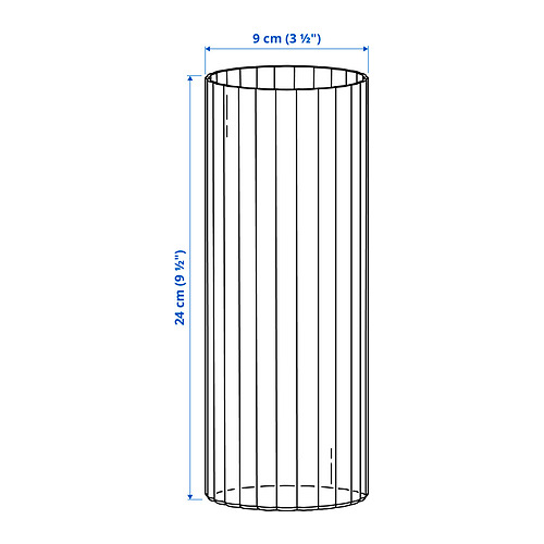 PÄRLGLADA Measurement Illustration