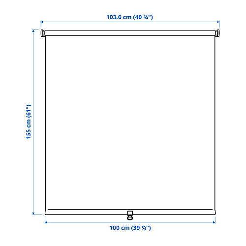 FÖNSTERBLAD Measurement Illustration