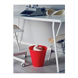 FNISS - Tempat sampah, merah, 10 l