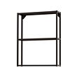 ENHET - wall fr w shelves, anthracite, 60x15x75 cm | IKEA Indonesia - PE769578_S2