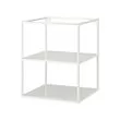 ENHET - base fr w shelves, white, 60x60x75 cm | IKEA Indonesia - PE769590_S2