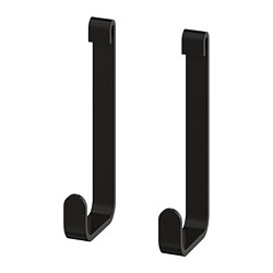 ENHET - Hook, anthracite, 6x24 mm