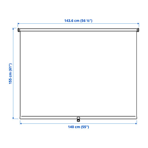FÖNSTERBLAD Measurement Illustration