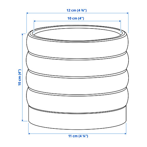 HASSELBUKETT Measurement Illustration