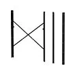 BROR - post, black, 110 cm | IKEA Indonesia - PE682222_S2