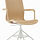 STIGBYGEL - swivel chair with armrests, beige/white | IKEA Indonesia - PE939590_S1