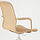 STIGBYGEL - swivel chair with armrests, beige/white | IKEA Indonesia - PE939593_S1