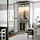 KAMMARTORP/PAX - wardrobe combination, white/mirror glass, 100x60x236 cm | IKEA Indonesia - PE970564_S1