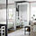 KAMMARTORP/PAX - wardrobe combination, white/mirror glass, 100x60x236 cm | IKEA Indonesia - PE970565_S1
