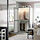 KAMMARTORP/PAX - wardrobe combination, white/mirror glass, 100x60x201 cm | IKEA Indonesia - PE970569_S1