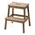 BEKVÄM - step stool, acacia, 50 cm | IKEA Indonesia - PE907261_S1