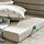 SLÄKT pouffe/mattress, foldable