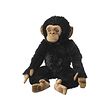 SANDLÖPARE - Boneka, simpanse/hitam, 32 cm