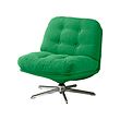 DYVLINGE - Swivel easy chair, Kelinge green