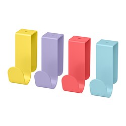 LÄTTHET - Hook and clip, multicolour