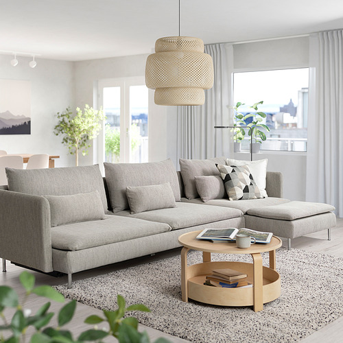 SÖDERHAMN 4-seat sofa-bed