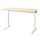 MITTZON - desk, birch veneer/white, 120x60 cm | IKEA Indonesia - PE907334_S1