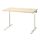 MITTZON - meja, veneer kayu birch/putih, 120x80 cm | IKEA Indonesia - PE907345_S1