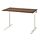 MITTZON - desk, walnut veneer/white, 120x80 cm | IKEA Indonesia - PE907351_S1