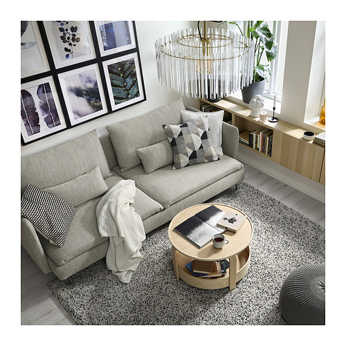 SÖDERHAMN 3-seat sofa-bed