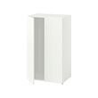 LASTARE - frame with doors, white, 60x42x100 cm | IKEA Indonesia - E1008743_S2
