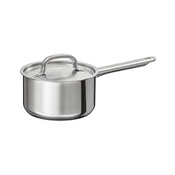 IKEA 365+ - Panci saus dengan penutup, baja tahan karat, 2.0 l