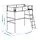 VITVAL loft bed frame