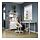 MITTCIRKEL/ADILS - desk, lively pine effect white, 120x60 cm | IKEA Indonesia - PE907449_S1