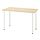 MITTCIRKEL/ADILS - desk, lively pine effect white, 120x60 cm | IKEA Indonesia - PE907450_S1