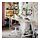 TILLSLAG/MITTCIRKEL - desk, lively pine effect/white, 140x60 cm | IKEA Indonesia - PE907503_S1