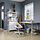 TILLSLAG/MITTCIRKEL - desk, lively pine effect/white, 140x60 cm | IKEA Indonesia - PE907505_S1