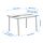 MITTZON - meja rapat, veneer kayu birch/putih, 140x108x75 cm | IKEA Indonesia - PE939676_S1