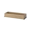 KOMPLEMENT - Drawer, white stained oak effect, 100x35 cm