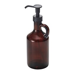 VÄLVÅRDAD - Dispenser sabun & pembersih tangan, cokelat