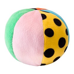 KLAPPA - Soft toy, ball, multicolour
