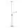 ISJAKT LED floor uplighter/reading lamp