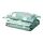 FÖSSTA - duvet cover and pillowcase, green, 150x200/50x80 cm | IKEA Indonesia - PE907592_S1