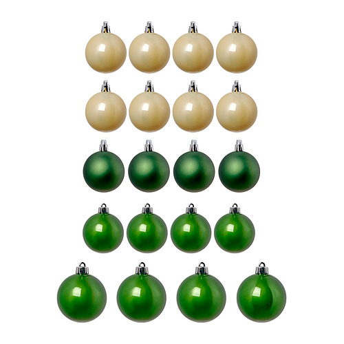 VINTERFINT ornamen pohon set isi 20